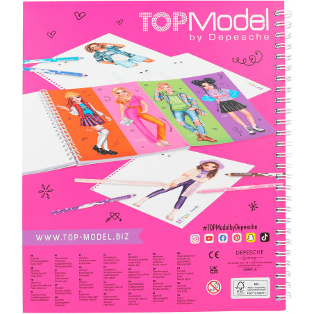 Depesche - Create your TOPModel Malbuch