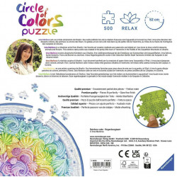 Ravensburger - Circle of Colors Rainbow Cake, 500 Teile Ravensburger - Circle of Colors Rainbow Cake, 500 Teile