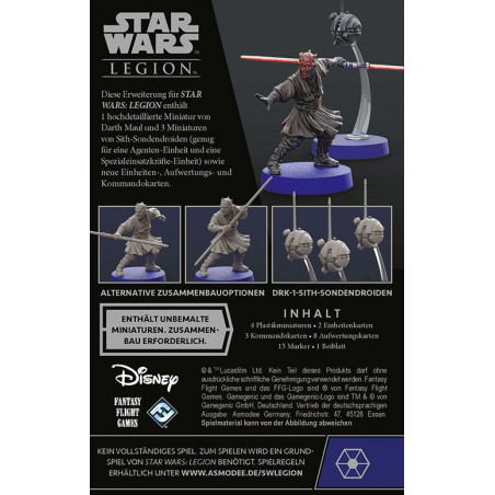 Atomic Mass Games - Star Wars Legion - Darth Maul Atomic Mass Games - Star Wars Legion - Darth Maul