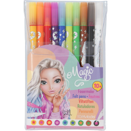 Depesche - TOPModel - Magic Doppelfasermaler-Set, 10 Stifte Depesche - TOPModel - Magic Doppelfasermaler-Set, 10 Stifte