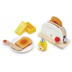 Hape - Pop-up-Toaster-Set