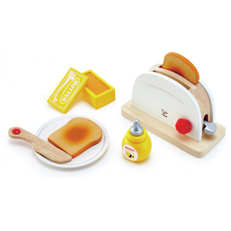 Hape - Pop-up-Toaster-Set