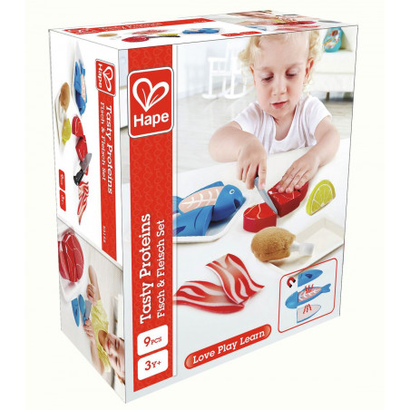 Hape - Fisch & Fleisch Set