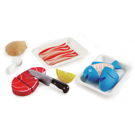 Hape - Fisch & Fleisch Set
