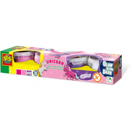 SES Creative - Knete Einhorn 4x90gr SES Creative - Knete Einhorn 4x90gr