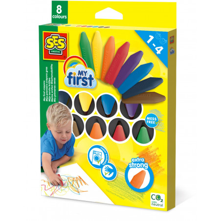 SES Creative - Meine ersten Wachsmalstifte SES Creative - Meine ersten Wachsmalstifte