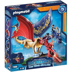 PLAYMOBIL 71080 - Dragons, Die 9 Welten - Wu & Wei mit Jun