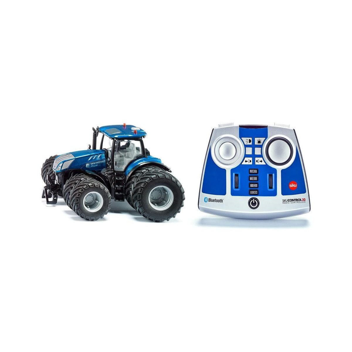SIKU - New Holland T7.315 mit Doppelreifen, Bluetooth App