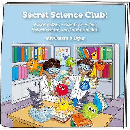 Tonies - Secret Science Club: Abwehrstark - Rund um Viren, Abwehrkräfte und Immunhelfer! Tonies - Secret Science Club: Abwehrstark - Rund um Viren, Abwehrkräfte und Immunhelfer!
