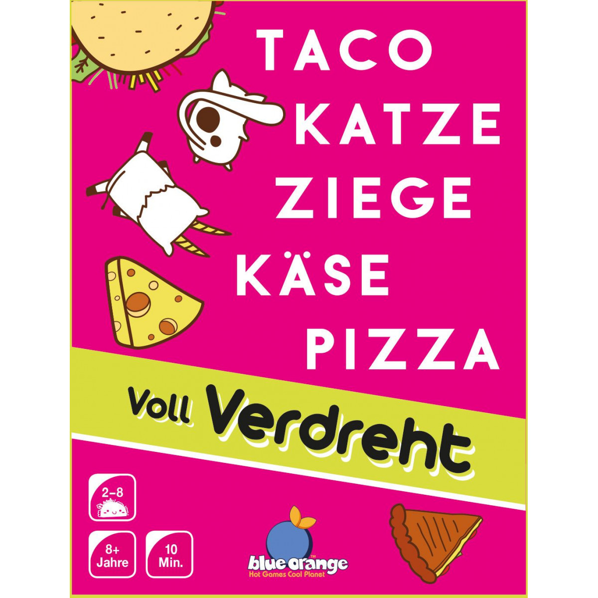 Blue Orange - Taco Katze Ziege Käse Pizza Voll Verdreht