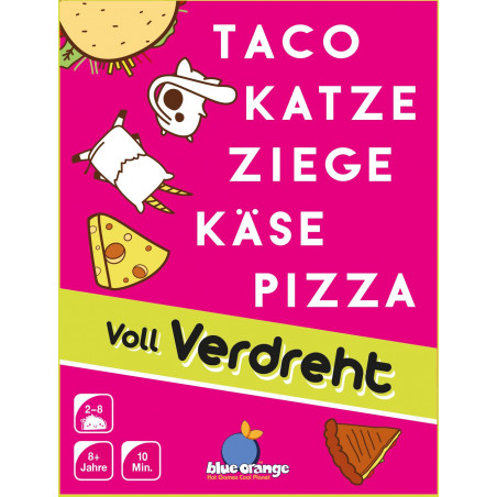 Blue Orange - Taco Katze Ziege Käse Pizza Voll Verdreht Blue Orange - Taco Katze Ziege Käse Pizza Voll Verdreht