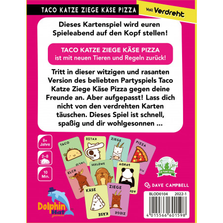 Blue Orange - Taco Katze Ziege Käse Pizza Voll Verdreht Blue Orange - Taco Katze Ziege Käse Pizza Voll Verdreht