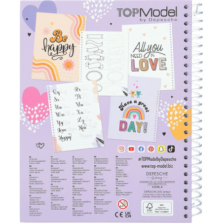 Depesche - TOPModel - Malbuch-Set Handlettering Depesche - TOPModel - Malbuch-Set Handlettering