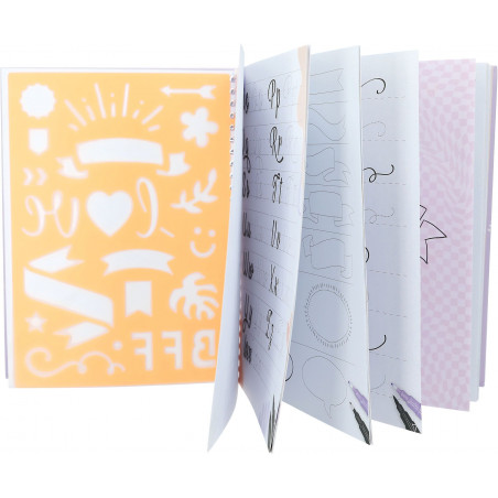 Depesche - TOPModel - Malbuch-Set Handlettering Depesche - TOPModel - Malbuch-Set Handlettering