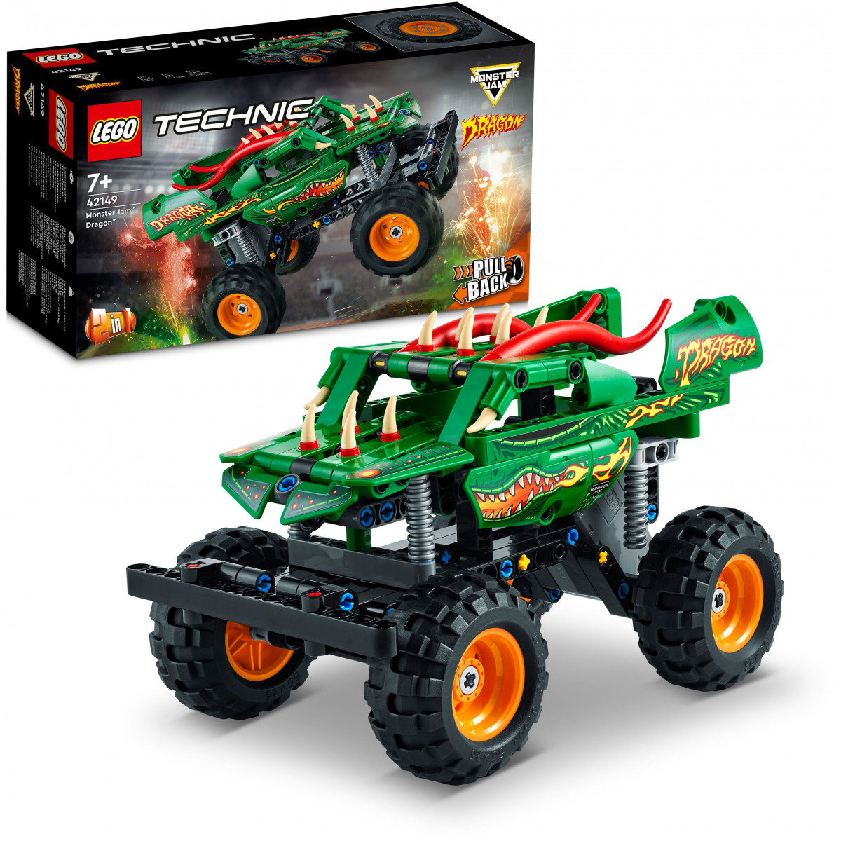 LEGO Technic 42149 - Monster Jam Dragon