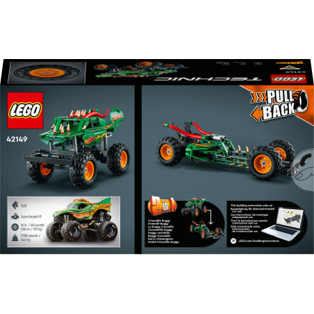 LEGO Technic 42149 - Monster Jam Dragon