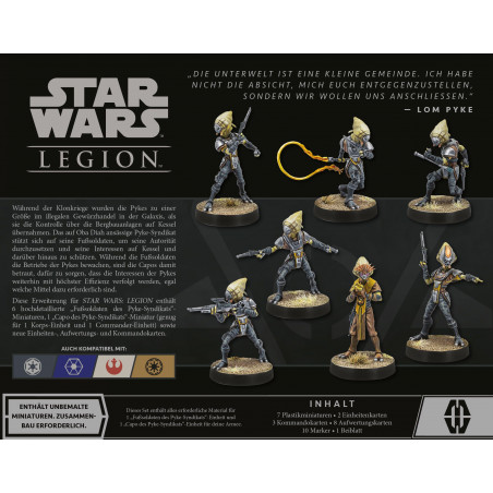 Atomic Mass Games - Star Wars Legion - Fußsoldaten des Pyke-Syndikats