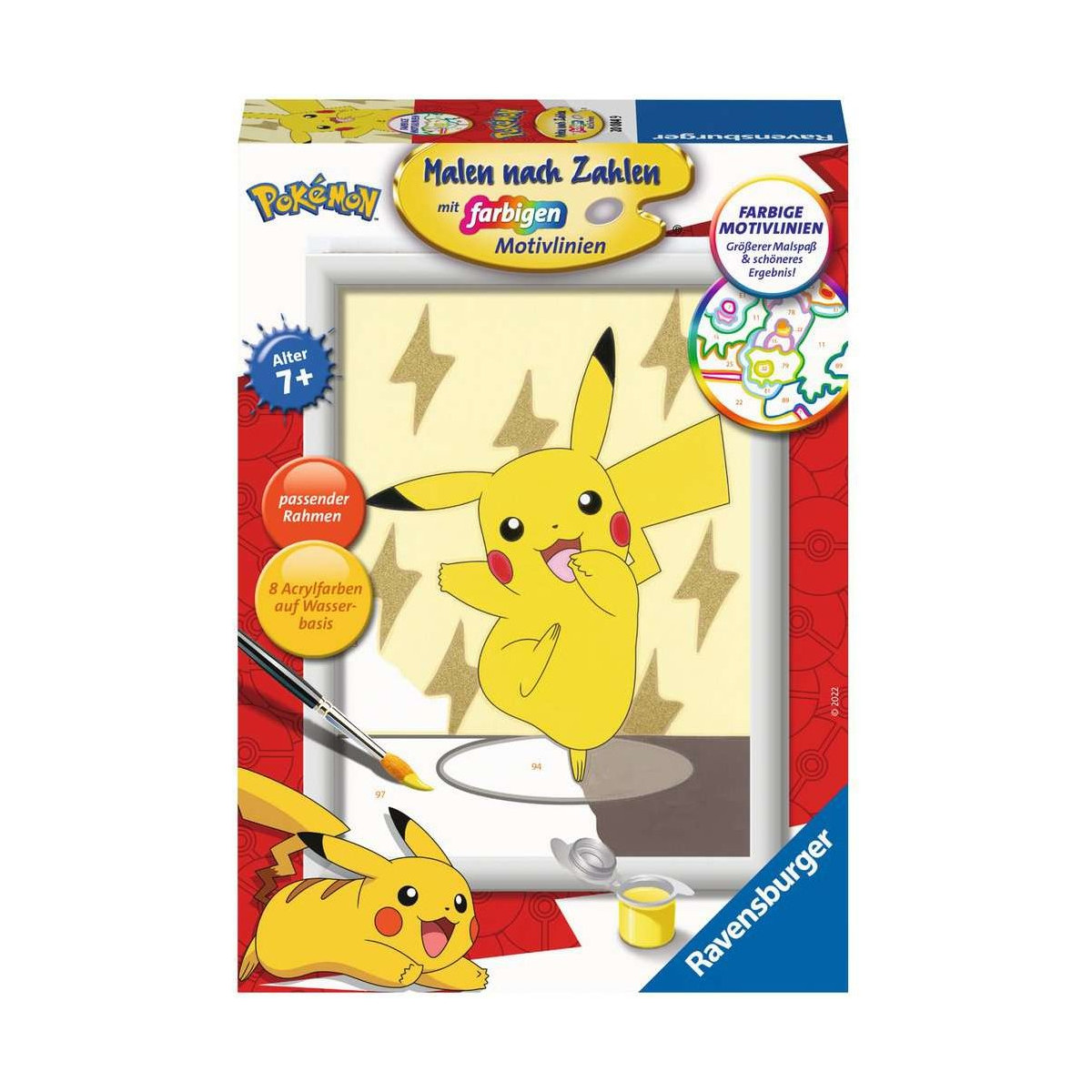 Ravensburger - Malen nach Zahlen - Pikachu