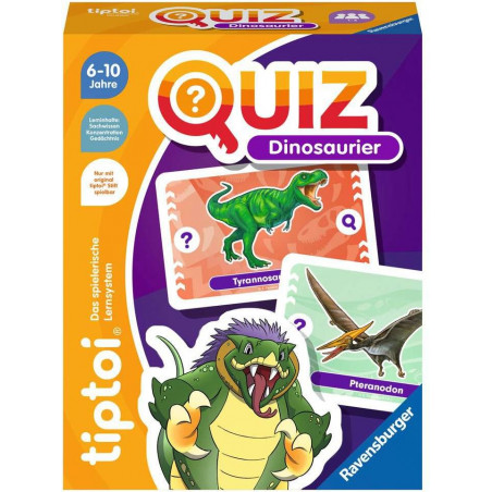 Ravensburger - tiptoi Quiz Dinosaurier