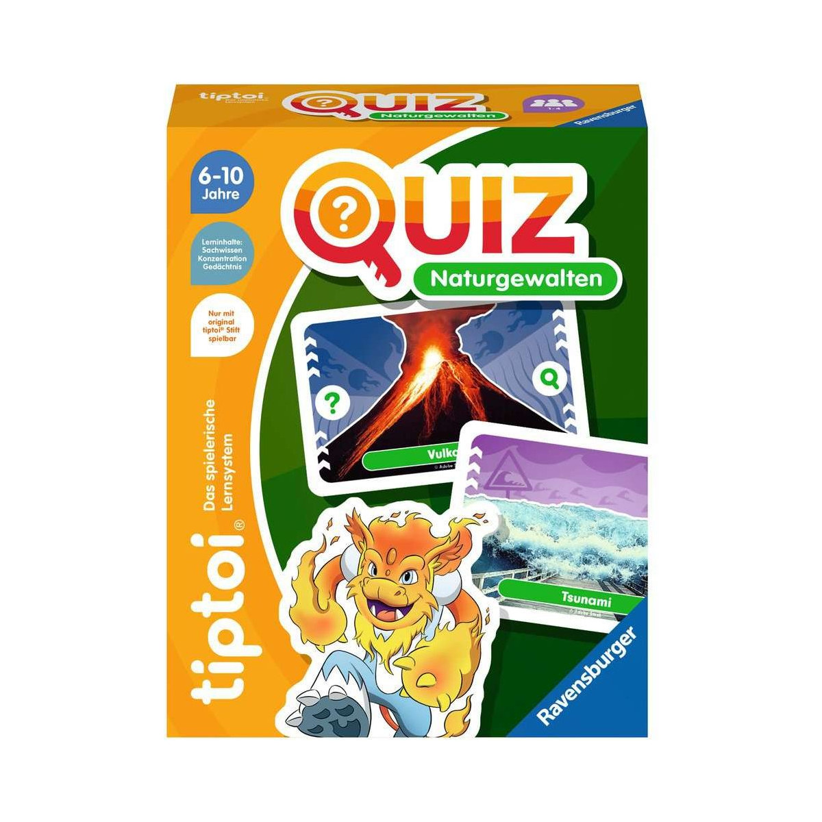 Ravensburger - tiptoi Quiz Naturgewalten