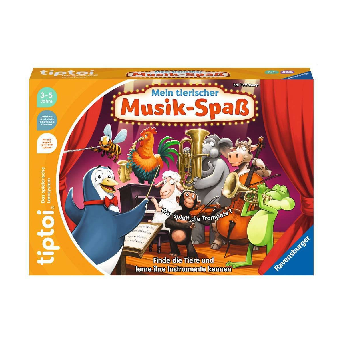 Ravensburger - tiptoi Mein tierischer Musik-Spaß