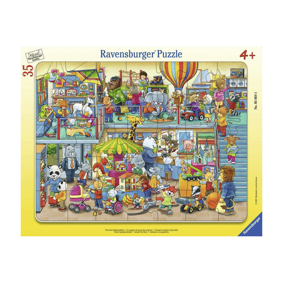 Ravensburger - Tierischer Spielzeugladen, 48 Teile