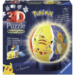 Ravensburger - Nachtlicht Pokémon, 72 Teile