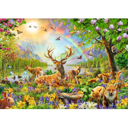 Ravensburger - Anmutige Hirschfamilie, 200 Teile