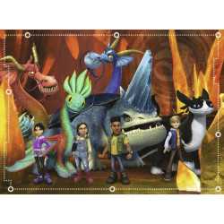 Ravensburger - Dragons: Die 9 Welten, 100 Teile