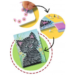 Ravensburger - Be creative - String Art Cats Ravensburger - Be creative - String Art Cats