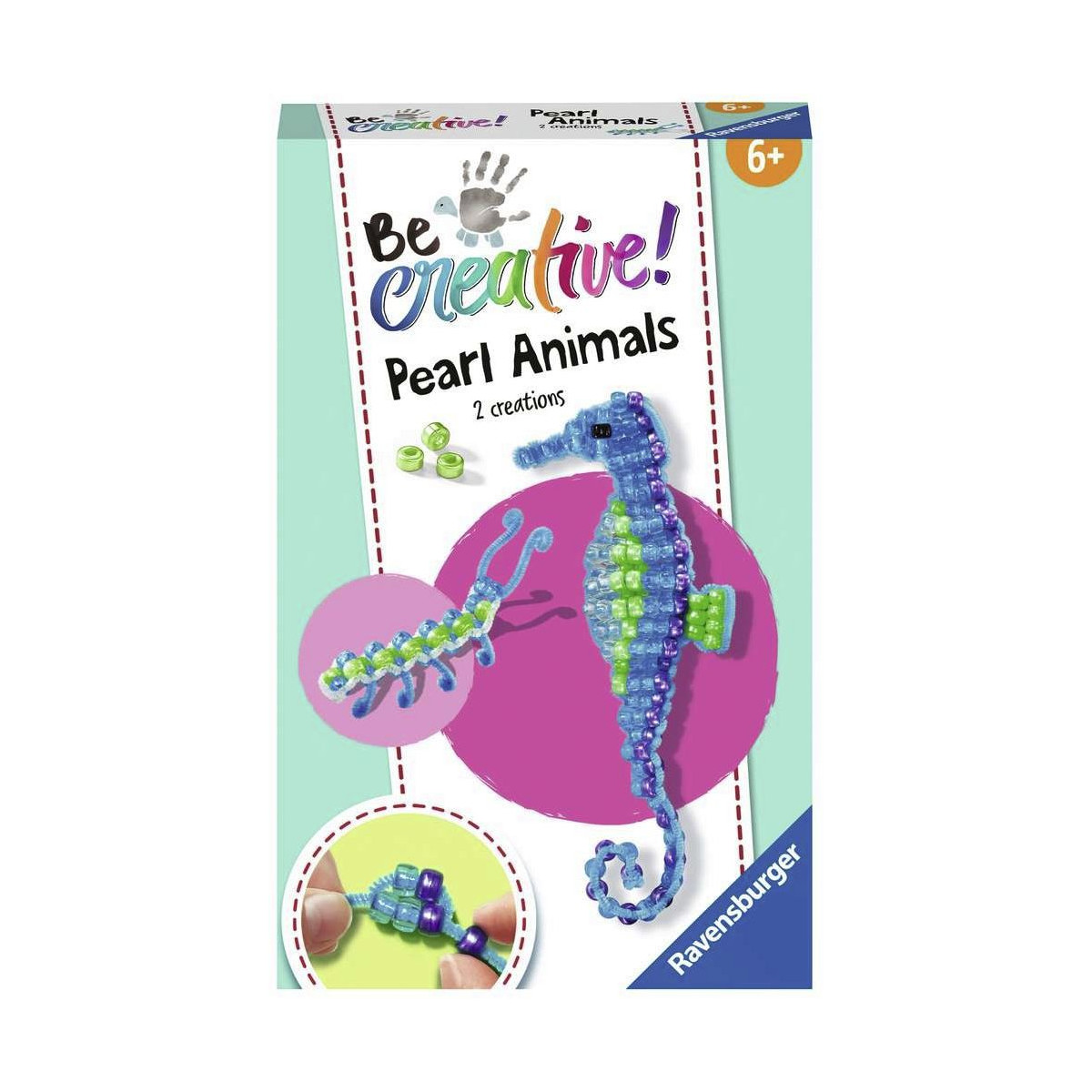 Ravensburger - Be creative - Bead Animal Seahorse