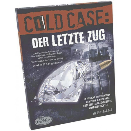 ThinkFun - Cold Case: Der letzte Zug ThinkFun - Cold Case: Der letzte Zug