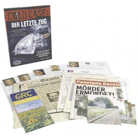 ThinkFun - Cold Case: Der letzte Zug ThinkFun - Cold Case: Der letzte Zug