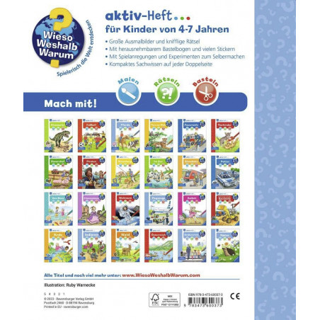Ravensburger - Wieso? Weshalb? Warum? aktiv-Heft: Natur Ravensburger - Wieso? Weshalb? Warum? aktiv-Heft: Natur