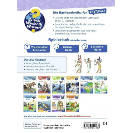 Ravensburger - Wieso? Weshalb? Warum? Erstleser - Das alte Ägypten, Band 9 Ravensburger - Wieso? Weshalb? Warum? Erstleser - Das alte Ägypten, Band 9