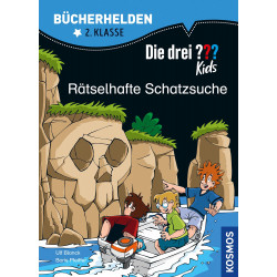 KOSMOS - Bücherhelden - Die Drei ??? Kids: Rätselhafte Schatzsuche, 2. Klasse