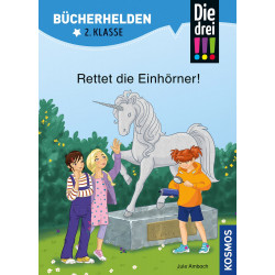 KOSMOS - Bücherhelden - Die Drei !!! - Rettet die Einhörner!, 2. Klasse