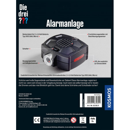 KOSMOS - Die Drei ???: Alarmanlage