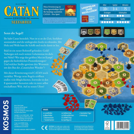 KOSMOS - Catan - Erweiterung - Seefahrer KOSMOS - Catan - Erweiterung - Seefahrer