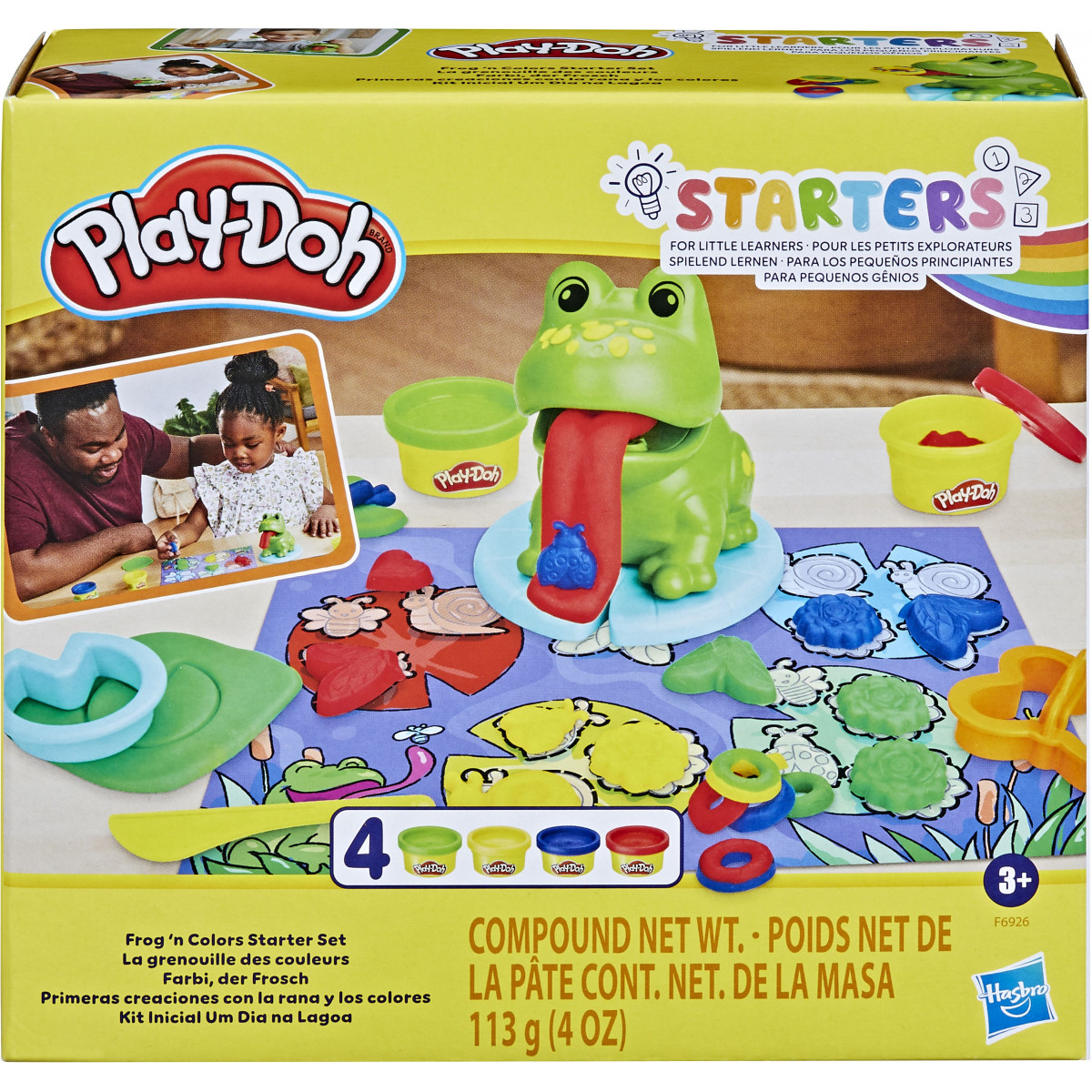 Hasbro - Play-Doh - Farbi, der Frosch