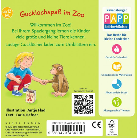 Ravensburger - Mein Zoo Gucklochbuch