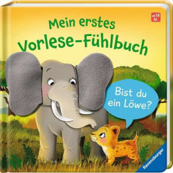 Ravensburger - Mein erstes Vorlese-Fühlbuch: Bist du ein Löwe?