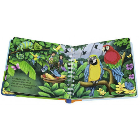 Ravensburger - Mein erstes Fühlbuch: Meine Zootiere