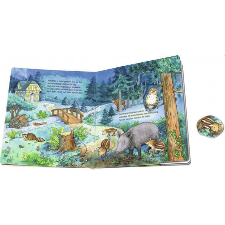 Ravensburger - Mein großes Puzzle-Spielbuch: Wald