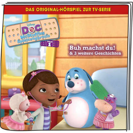 Tonies - Disney Doc McStuffins Spielzeugärztin - Buh machst du  & 3 weitere Geschichten