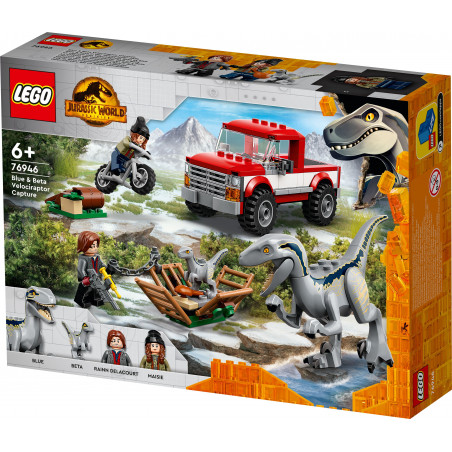 LEGO Jurassic World 76946 - Blue & Beta in der Velociraptor-Falle