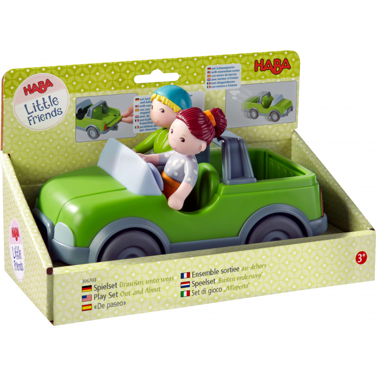 HABA - Little Friends - Spielset Draußen unterwegs