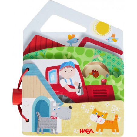 HABA - Holz-Babybuch Traktor
