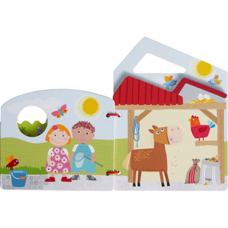HABA - Holz-Babybuch Traktor
