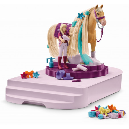 Schleich - Horse Club Sofias Beauties - Pferdepflege Station